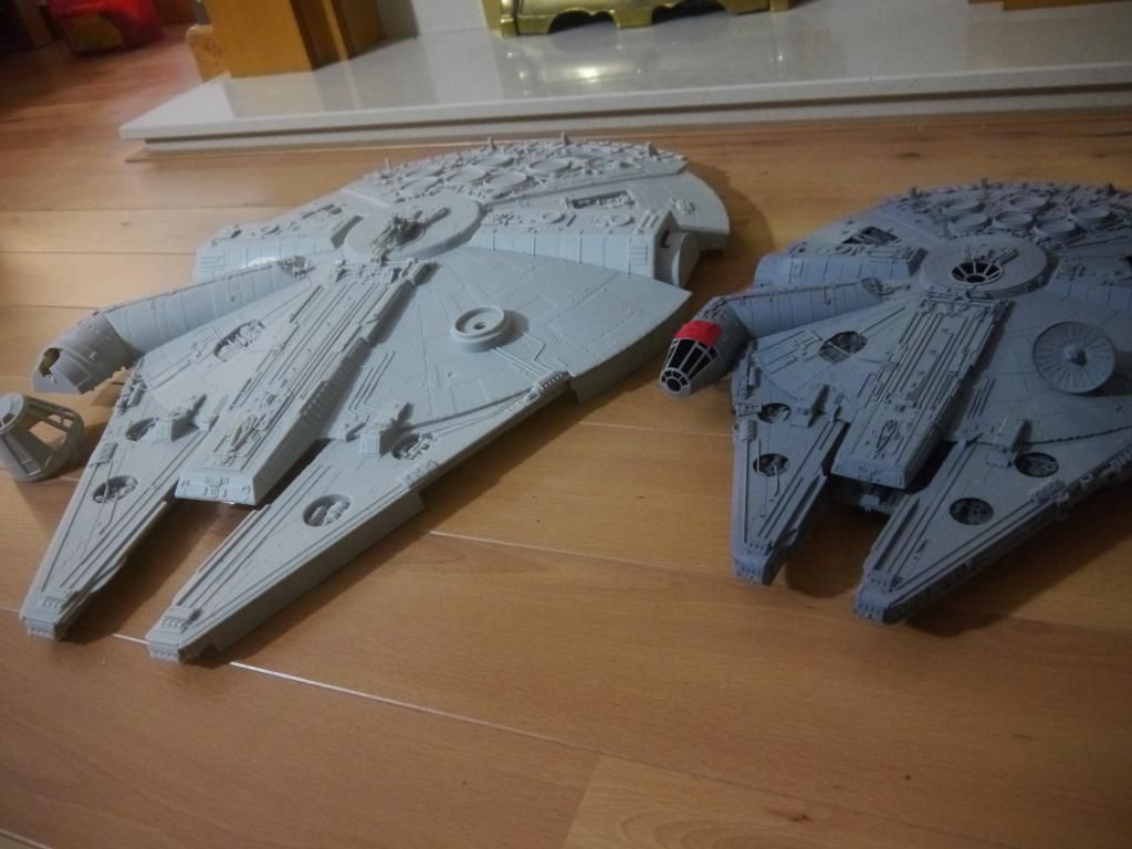 Hasbro Hero Millennium Falcon Modification